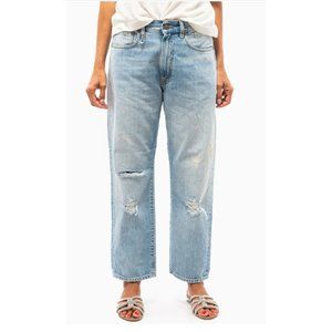 R13 Boyfriend Jeans in Stevie Blue Size 28